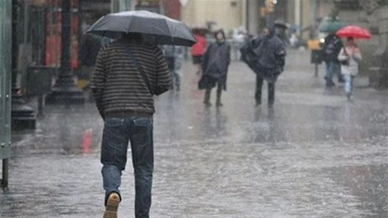 توقعات حالة الطقس المتقلبة وفرص سقوط الأمطار خلال يوم السبت المقبل